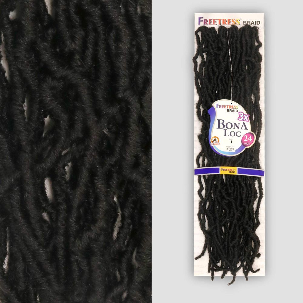 Shake n Go Freetress 3X Bona Loc 24" - Beauty Exchange Beauty Supply