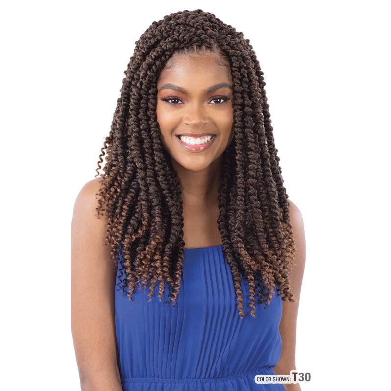 Shake n Go Freetress 3X Large Passion Twist 14" – Pre - Twisted Crochet Hair | Soft, Bouncy & Lightweight Protective Style - Beauty Exchange Beauty Supply