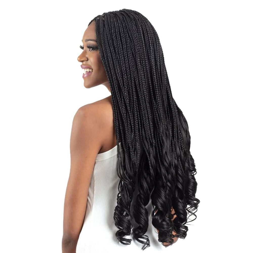 Shake n Go Freetress Synthetic Crochet Hair – 3X French Curl Braid 22″ - Beauty Exchange Beauty Supply