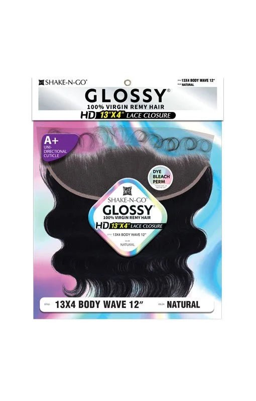 Shake N Go Glossy 13x4 Lace Closure – 12" - Beauty Exchange Beauty Supply