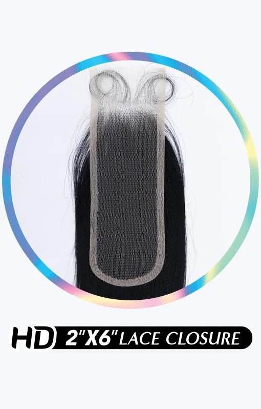 Shake N Go Glossy – 2x6 Straight Lace Closure - Beauty Exchange Beauty Supply