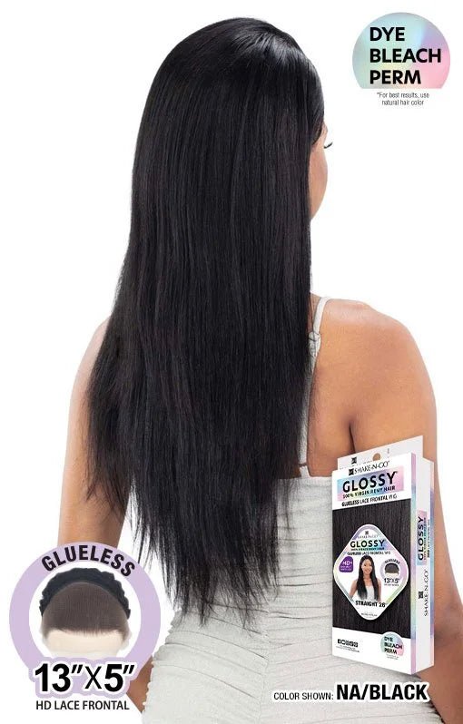 Shake N Go Glossy Glueless Lace Frontal Wig – Straight 26" - Beauty Exchange Beauty Supply