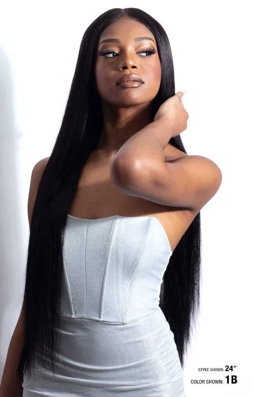 Shake N Go Glossy – Yaky Straight Human Hair - Beauty Exchange Beauty Supply