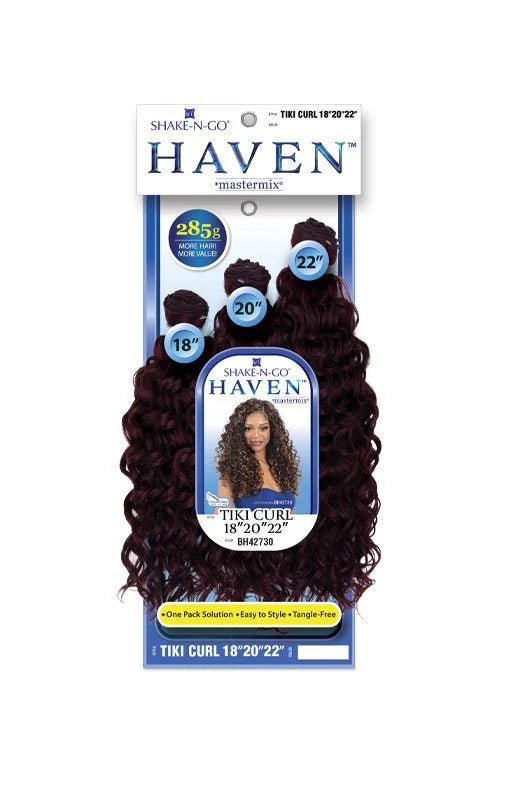 Shake N Go Haven Tiki Curl – 18"20"22" - Beauty Exchange Beauty Supply