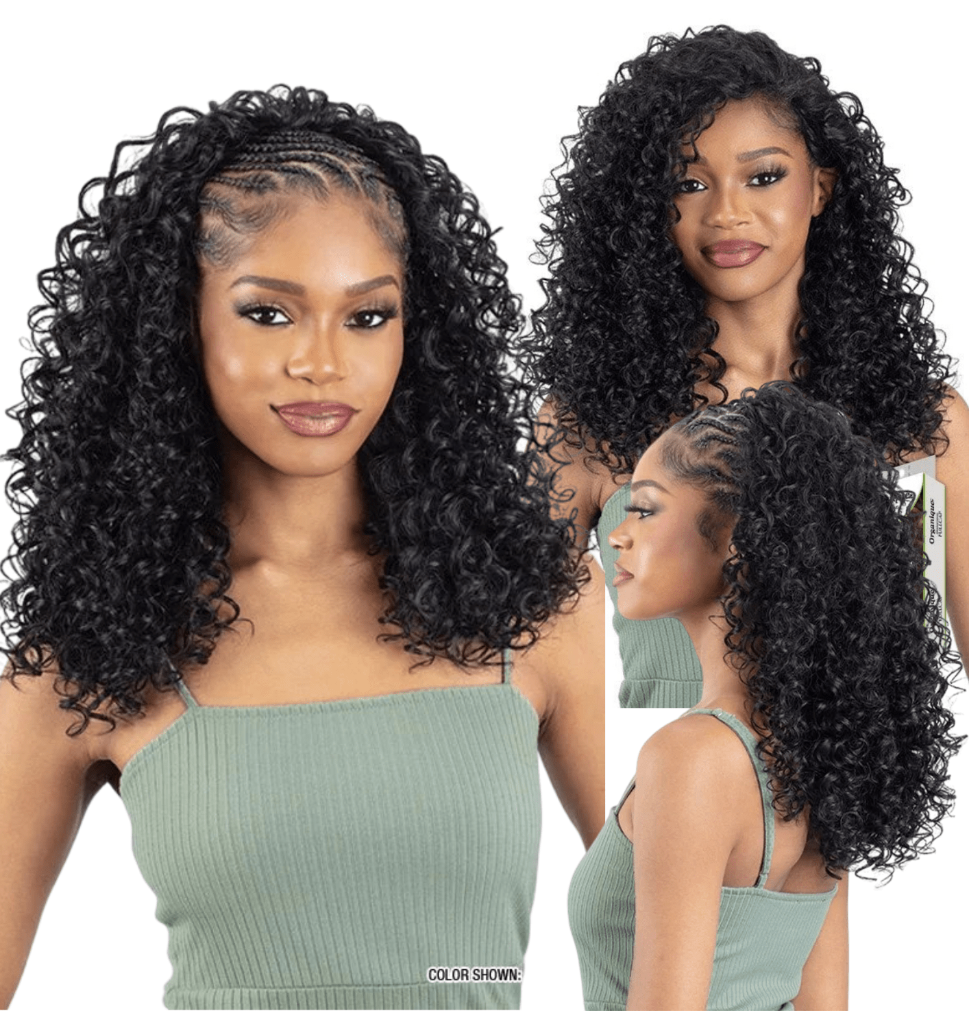 Shake N Go Organique Drawstring Full Cap – Oasis Girl - Beauty Exchange Beauty Supply