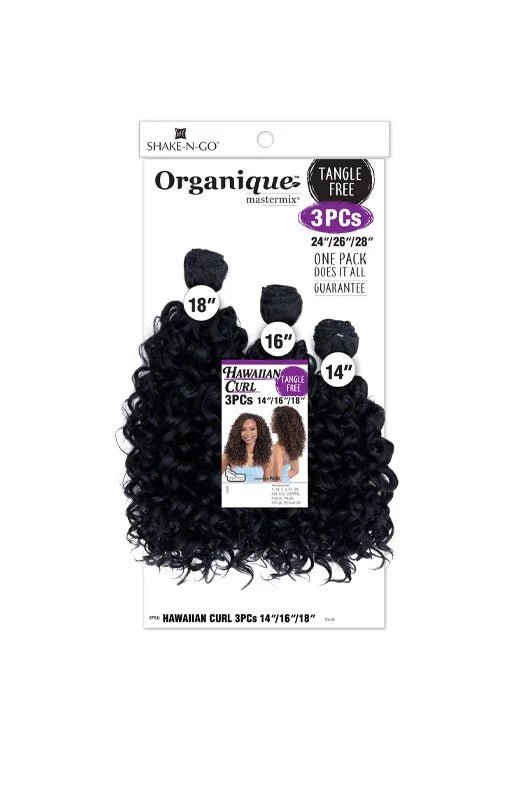 Shake N Go Organique Hawaiian Curl Bundle - Multipack - Beauty Exchange Beauty Supply