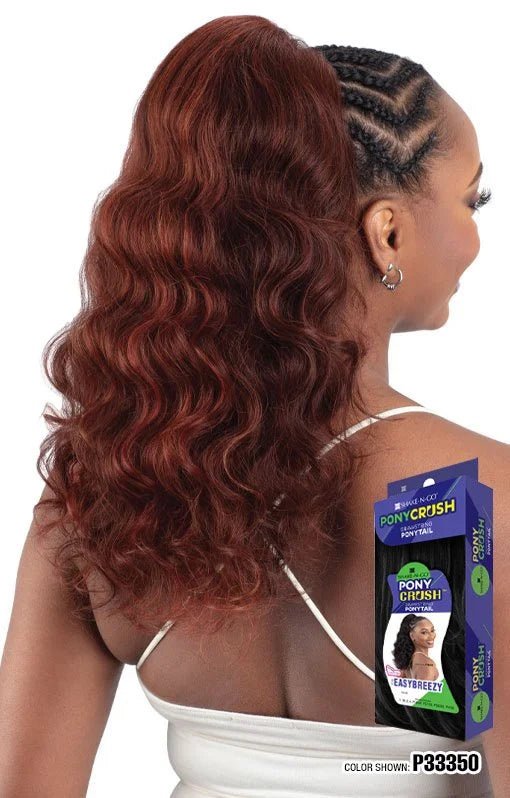 Shake N Go Ponycrush Drawstring – Easybreezy Ponytail - Beauty Exchange Beauty Supply