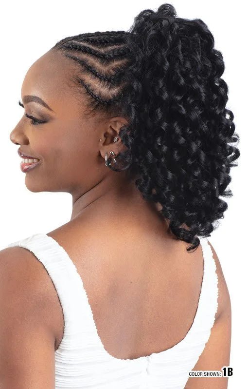 Shake N Go Ponycrush Drawstring – Flirtmode Ponytail - Beauty Exchange Beauty Supply