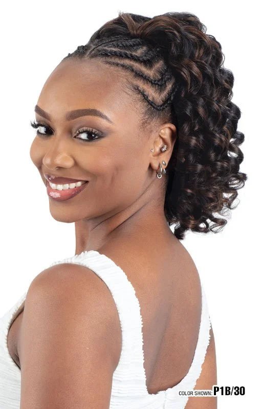 Shake N Go Ponycrush Drawstring – Flirtmode Ponytail - Beauty Exchange Beauty Supply