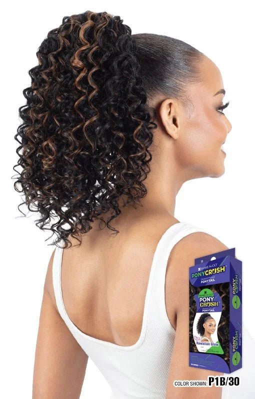 Shake N Go Ponycrush Ponytail – Hawaiian Glow - Beauty Exchange Beauty Supply