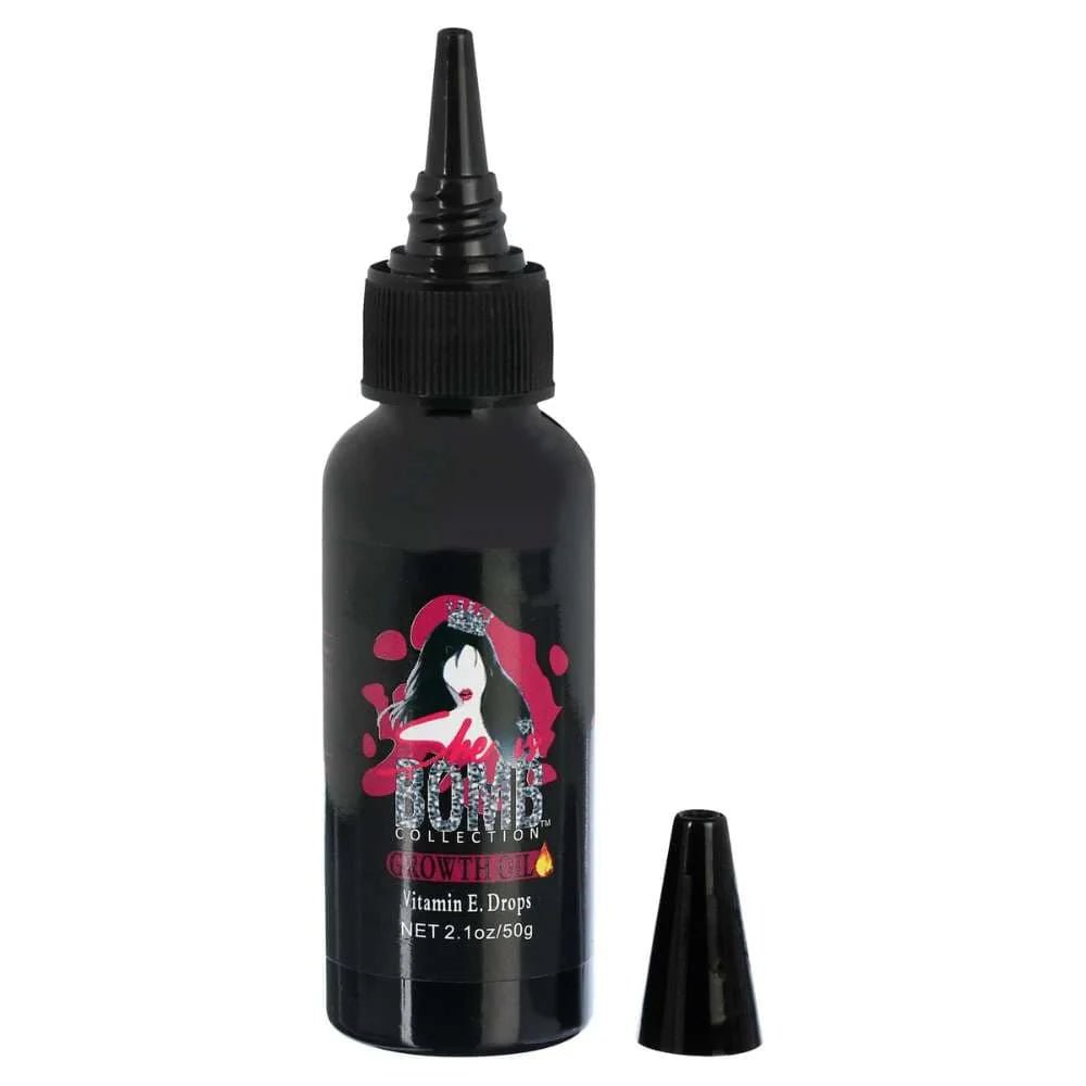 She Is Bomb Growth Oil Vitamin E Drops – 2.1 oz - Beauty Exchange Beauty Supply