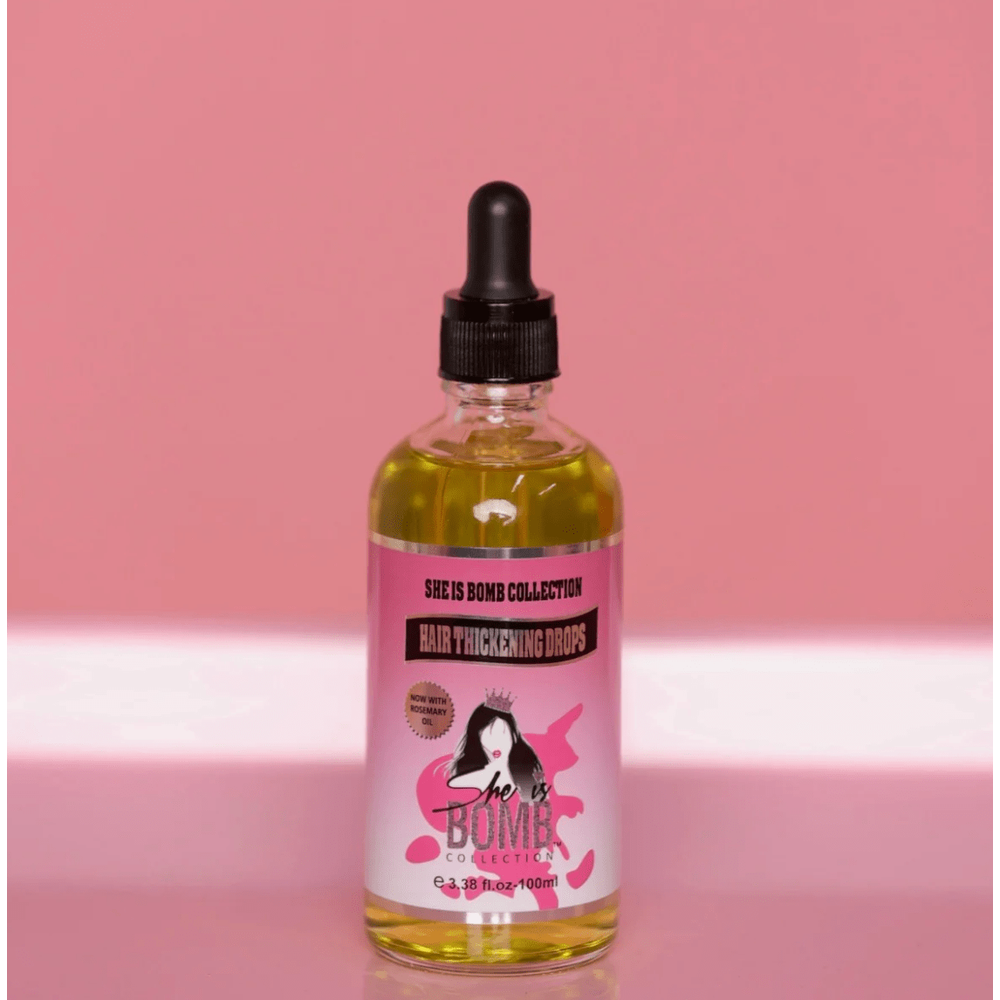 She Is Bomb Rosemary Hair Thickening Oil - 3.38oz - Beauty Exchange Beauty Supply