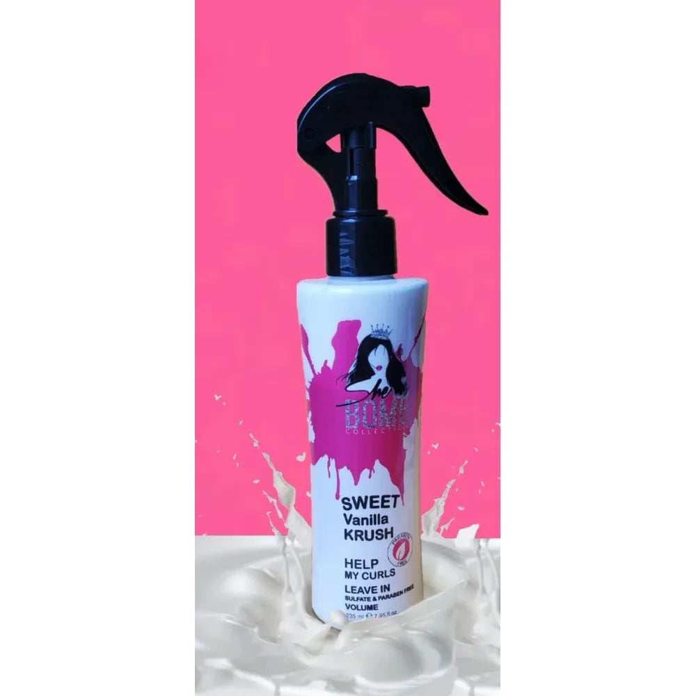 She Is Bomb Sweet Vanilla Krush Leave - In Curl Definer - Beauty Exchange Beauty Supply