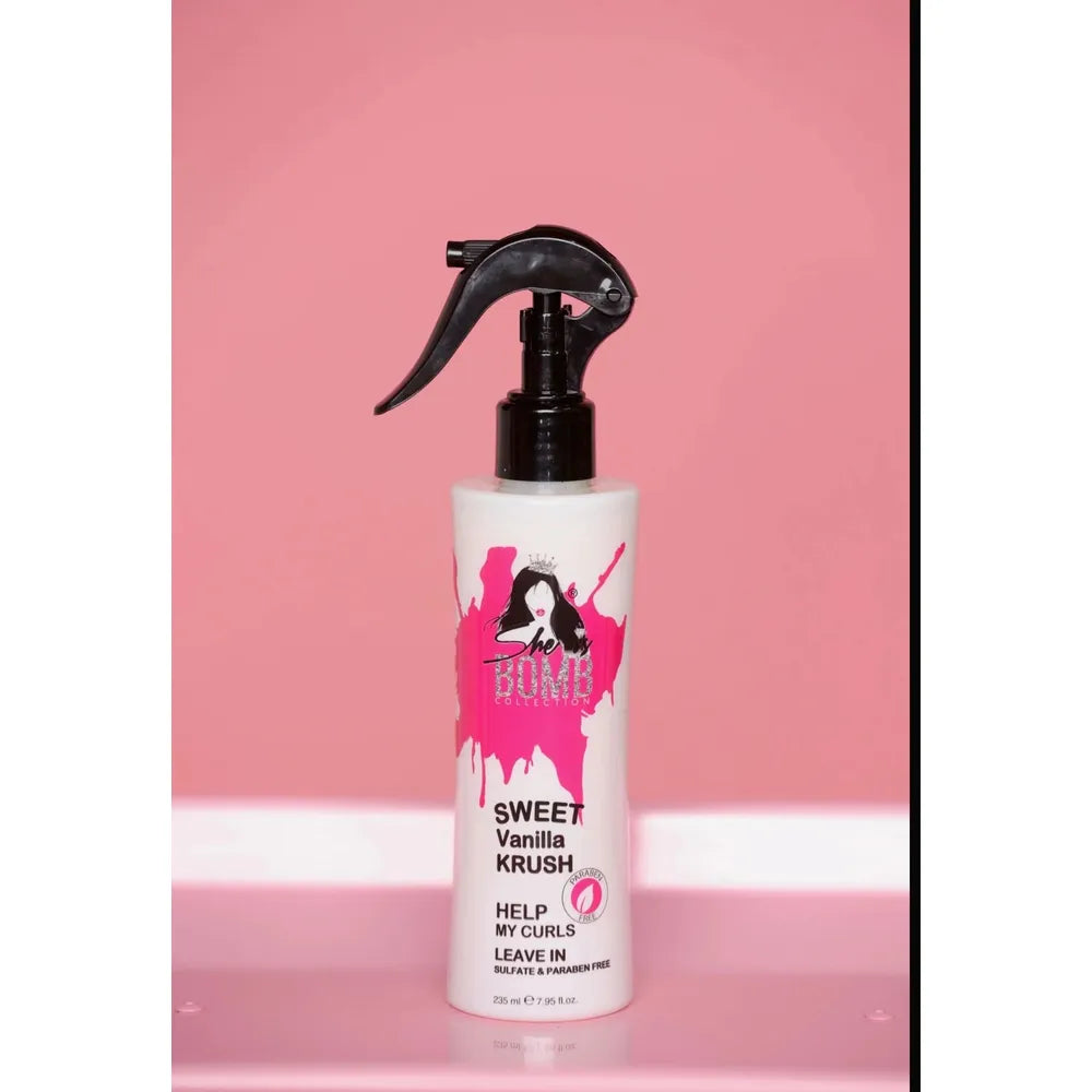 She Is Bomb Sweet Vanilla Krush Leave - In Curl Definer - Beauty Exchange Beauty Supply