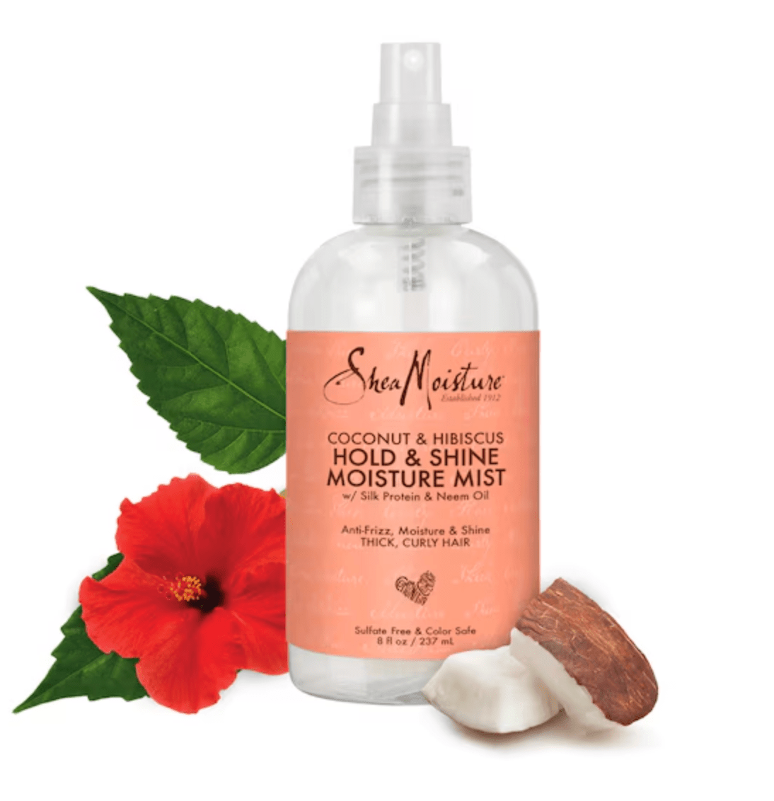 Shea Moisture Coconut & Hibiscus Curl Mist - 8 oz - Beauty Exchange Beauty Supply