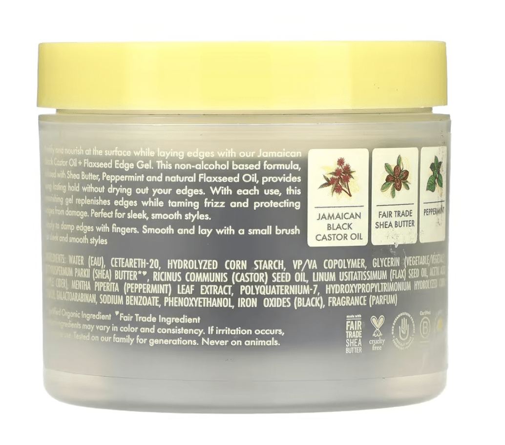 Shea Moisture Fortifying Edge Gel – 3.5 oz - Beauty Exchange Beauty Supply