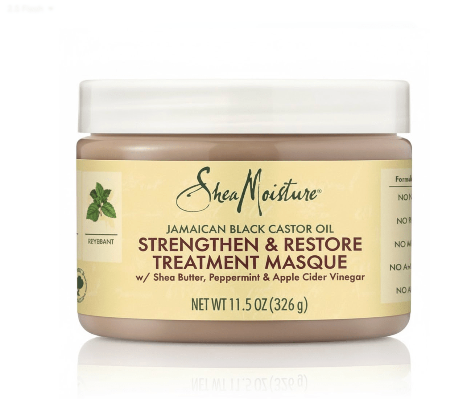 Shea Moisture Jamaican Black Castor Oil Strengthen & Restore Treatment Masque - 11.5oz - Beauty Exchange Beauty Supply