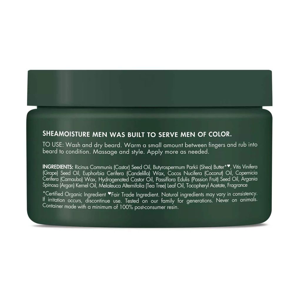 Shea Moisture Men Beard Balm – Softens & Conditions 4 oz - Beauty Exchange Beauty Supply