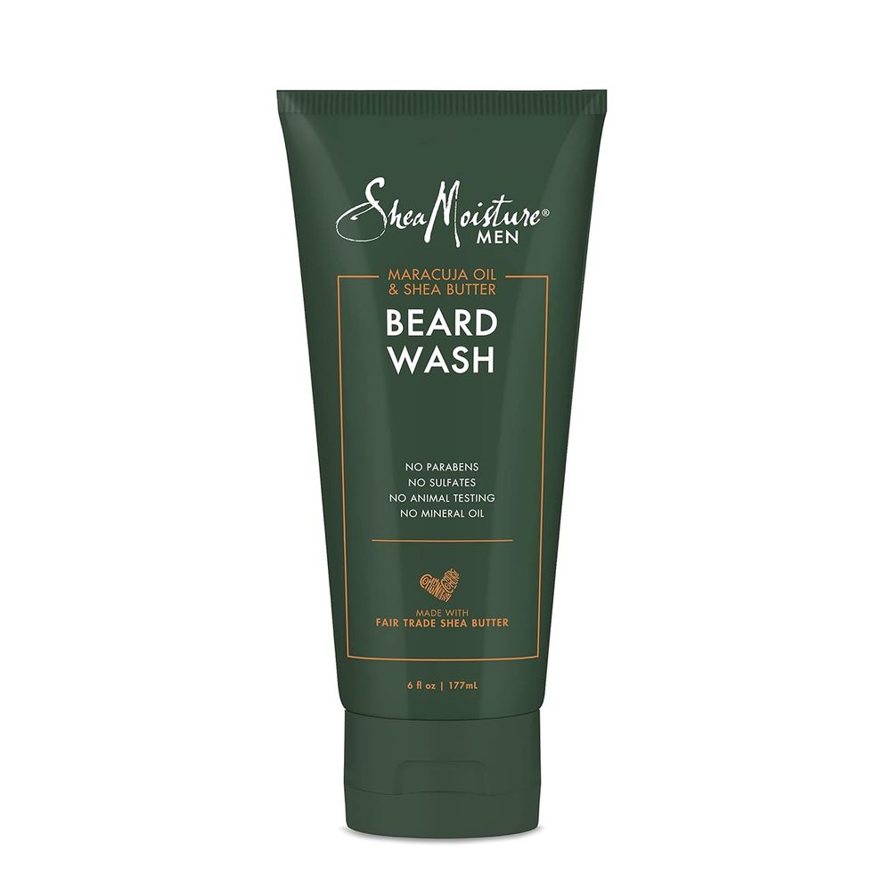 Shea Moisture Men Beard Wash – Maracuja Oil & Shea Butter 6 oz - Beauty Exchange Beauty Supply