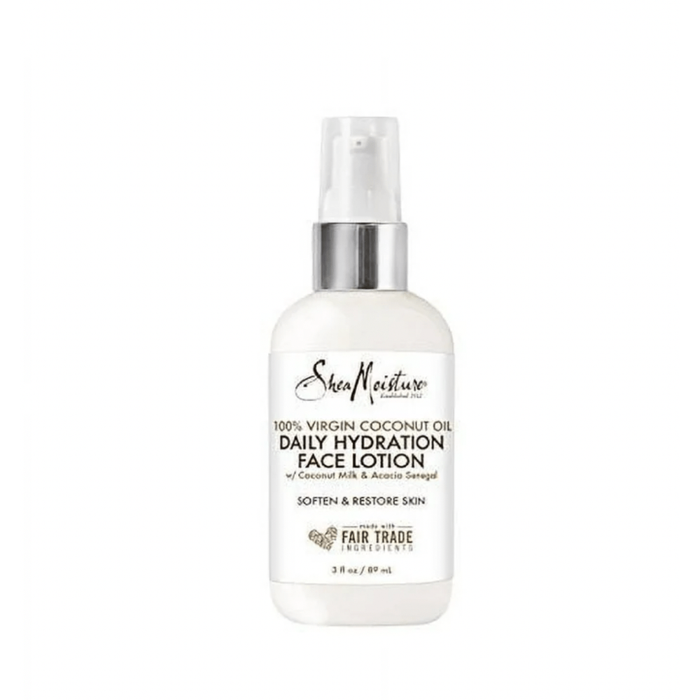 Shea Moisture Virgin Coconut Oil Daily Hydration Face Lotion – 3.2 fl oz - Beauty Exchange Beauty Supply