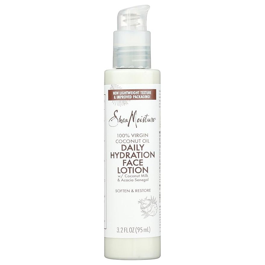 Shea Moisture Virgin Coconut Oil Daily Hydration Face Lotion – 3.2 fl oz - Beauty Exchange Beauty Supply