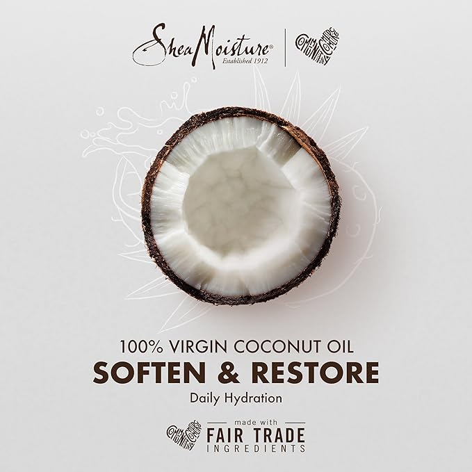 Shea Moisture Virgin Coconut Oil Daily Hydration Milk Mask – 4 oz - Beauty Exchange Beauty Supply