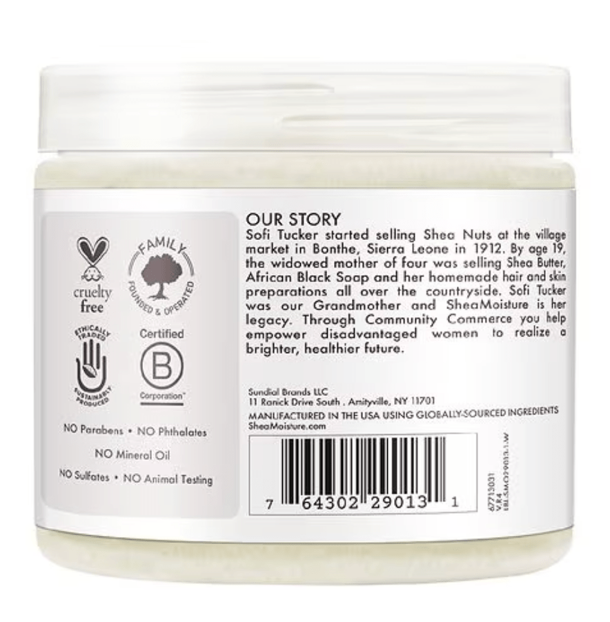 SheaMoisture 100% Coconut Oil Moisturizer – 10oz - Beauty Exchange Beauty Supply