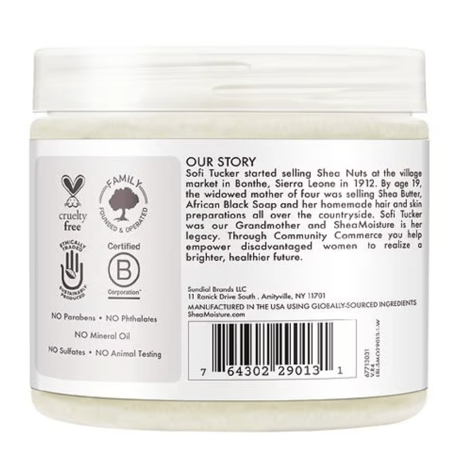 SheaMoisture 100% Coconut Oil Moisturizer – 10oz - Beauty Exchange Beauty Supply