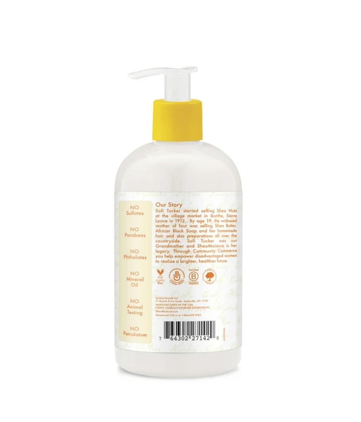 SheaMoisture Coconut Custard & Mongongo Shampoo - 13oz - Beauty Exchange Beauty Supply