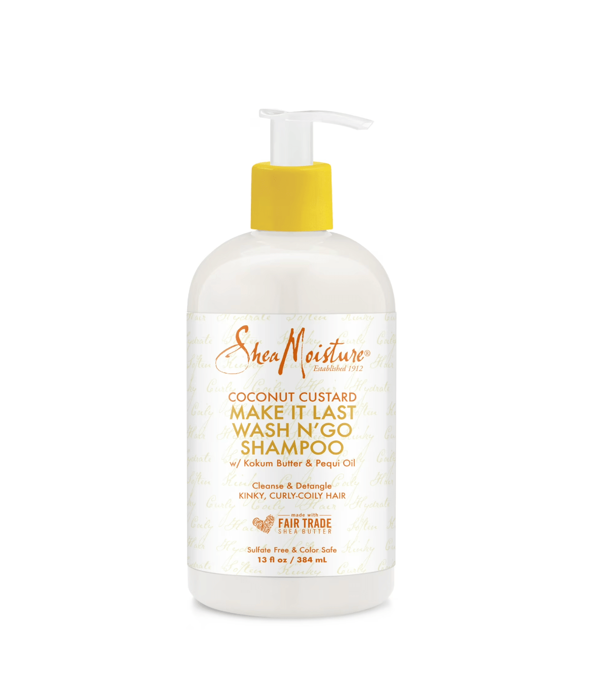 SheaMoisture Coconut Custard & Mongongo Shampoo - 13oz - Beauty Exchange Beauty Supply