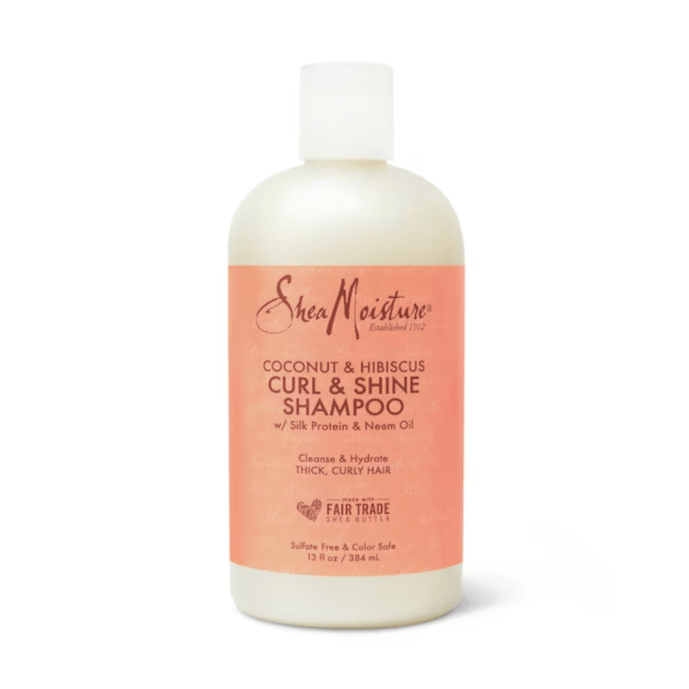 SheaMoisture Coconut & Hibiscus Curl & Shine Shampoo and Conditioner - Beauty Exchange Beauty Supply