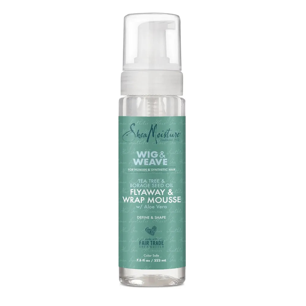 SheaMoisture Flyaway & Wrap Mousse – 7.5 oz - Beauty Exchange Beauty Supply