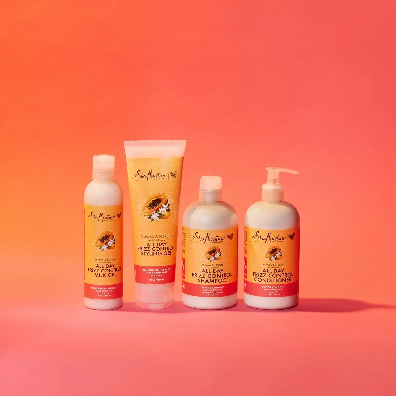 SheaMoisture Papaya & Neroli All Day Frizz Control - 13oz - Beauty Exchange Beauty Supply