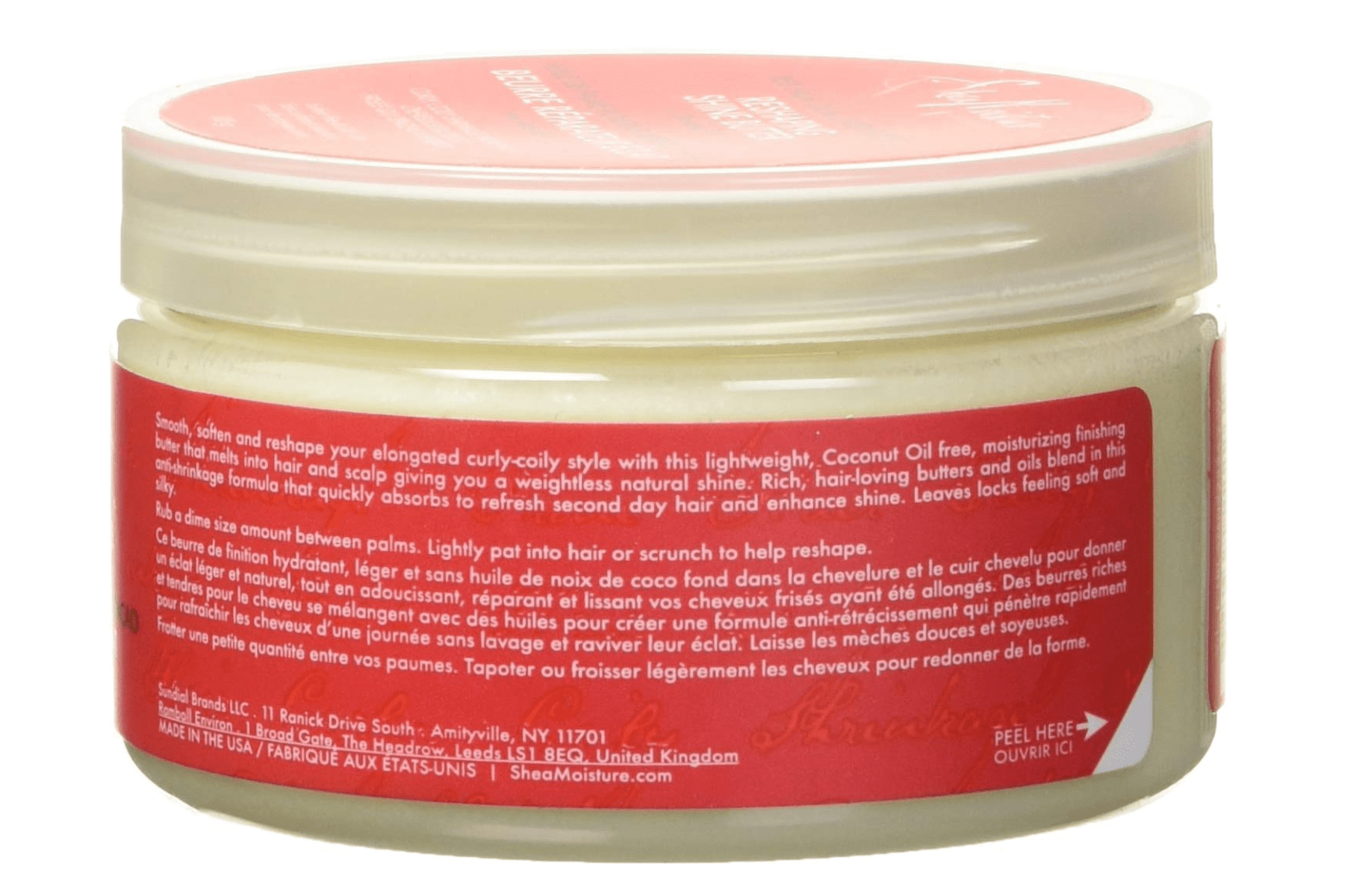 SheaMoisture Red Palm Oil & Cocoa Butter Reshaping Shine Butter – 3.75 oz - Beauty Exchange Beauty Supply
