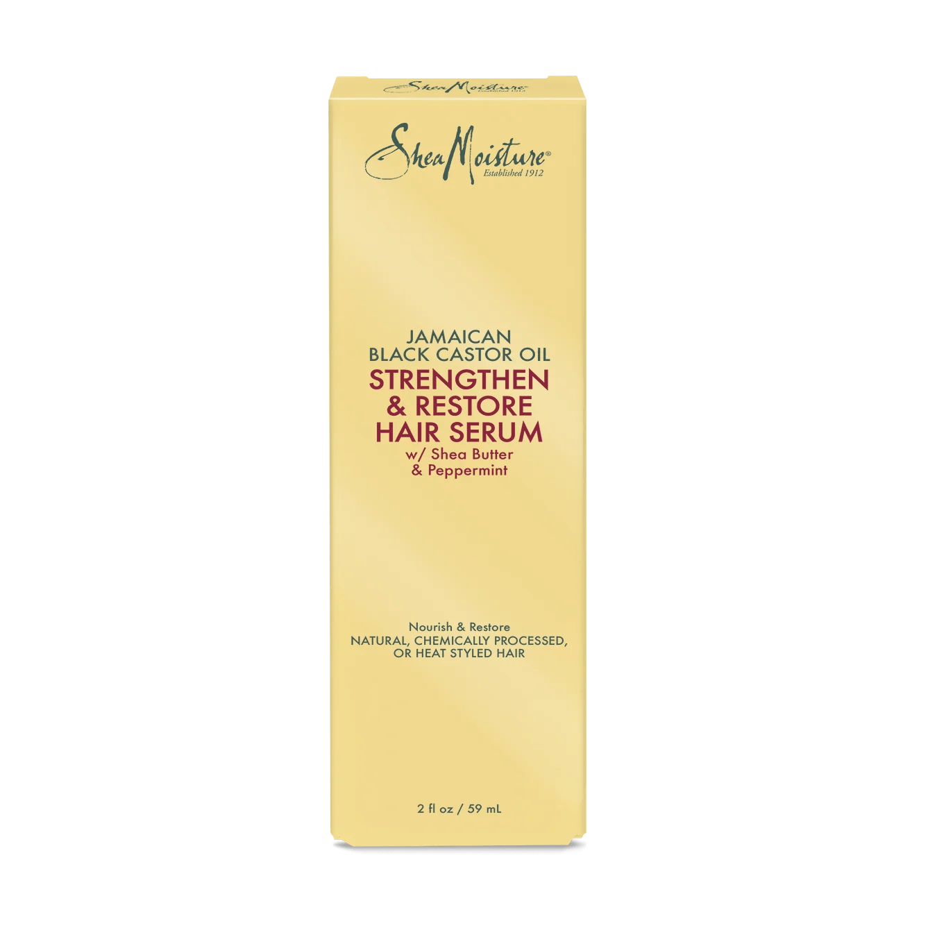 SheaMoisture Strengthen & Restore Oil Serum – Jamaican Black Castor Oil 2 oz - Beauty Exchange Beauty Supply
