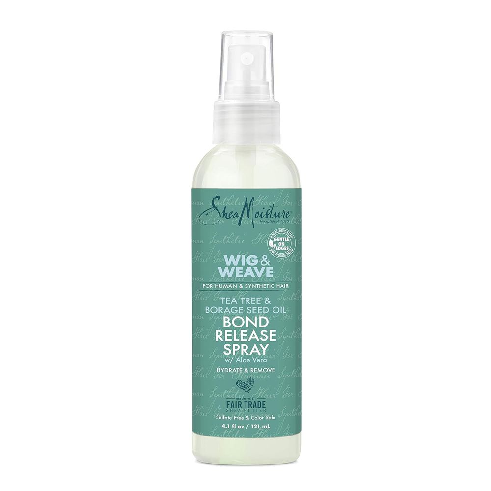 SheaMoisture Wig & Weave – Bond Release Spray 4.1 oz - Beauty Exchange Beauty Supply
