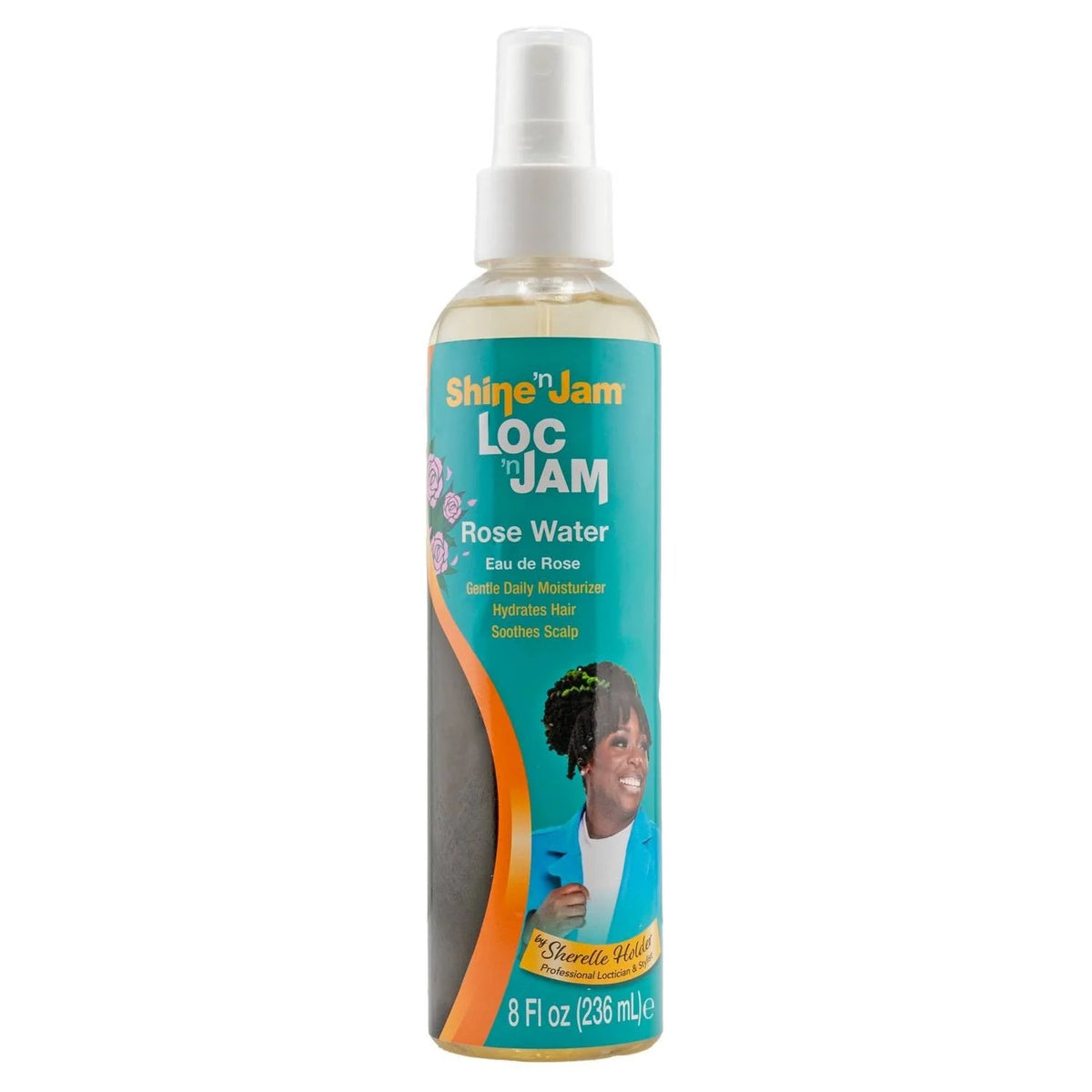 Shine 'n Jam Loc 'n Jam Rose Water – 8 oz - Beauty Exchange Beauty Supply