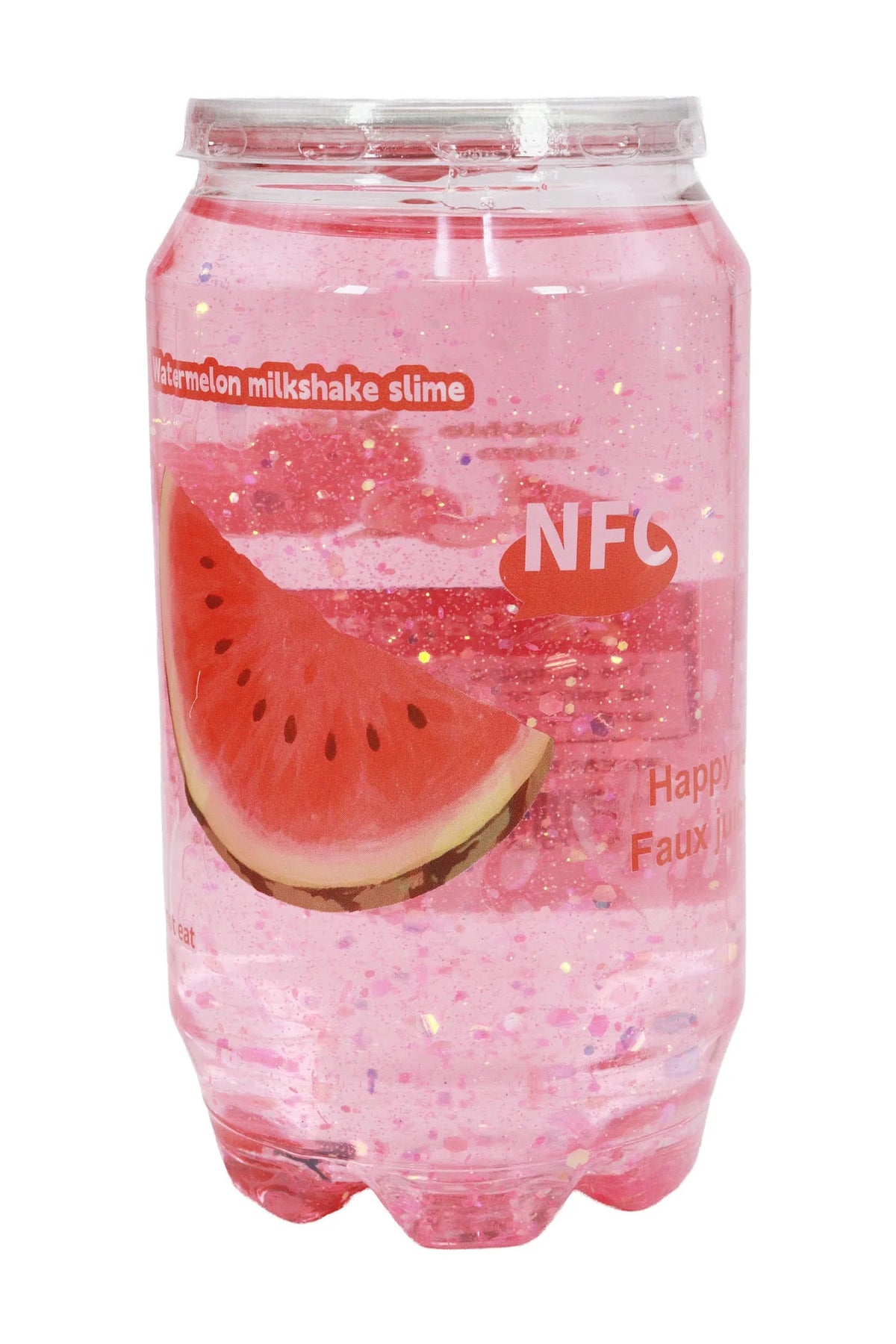 Watermelon Milkshake Glitter Slime