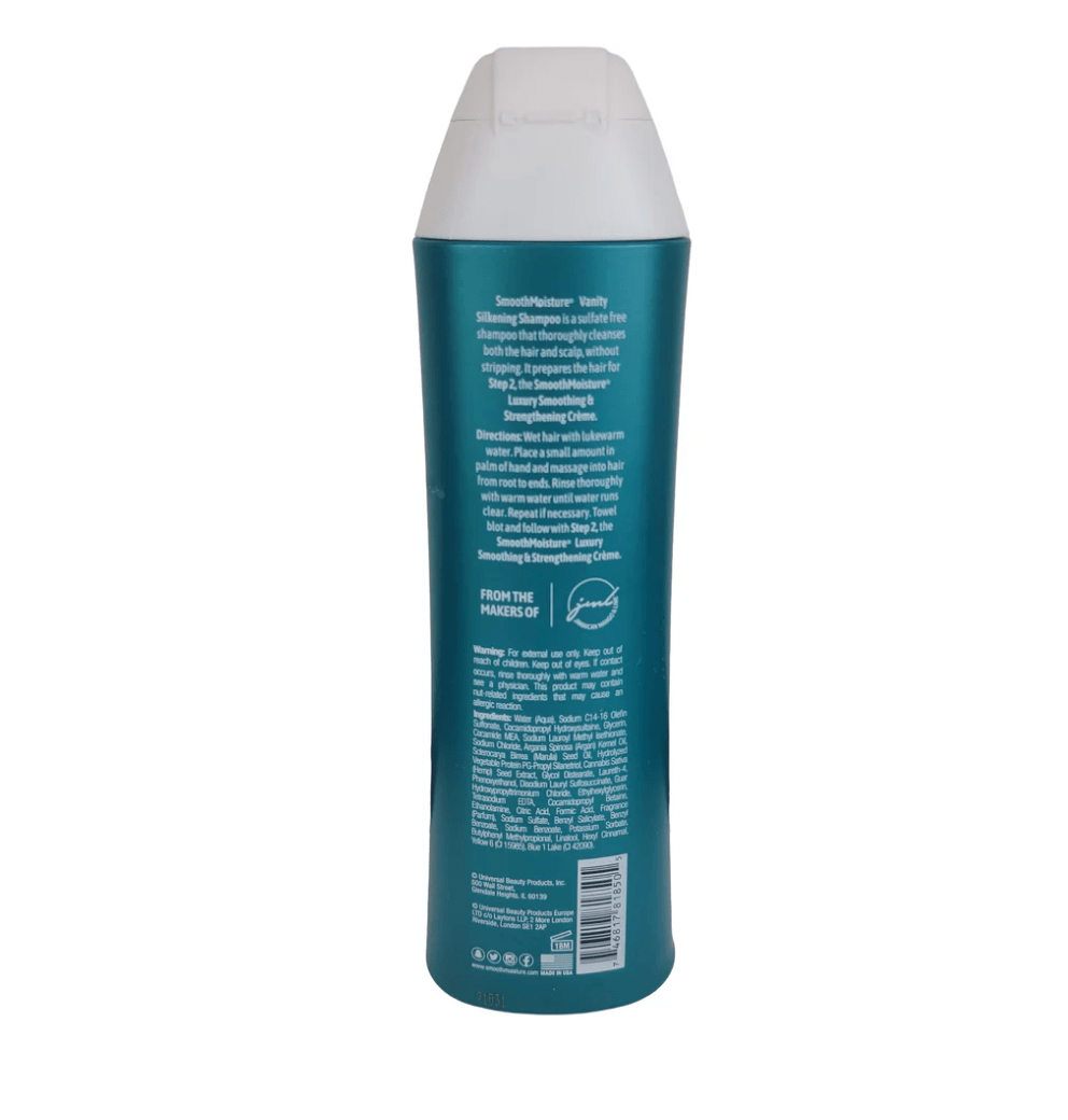 Smooth Moisture Press & Silk Vanity Silkening Shampoo – 8 oz - Beauty Exchange Beauty Supply