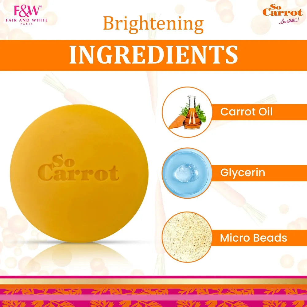 So Carrot Exfoliating Soap – 200g - Beauty Exchange Beauty Supply