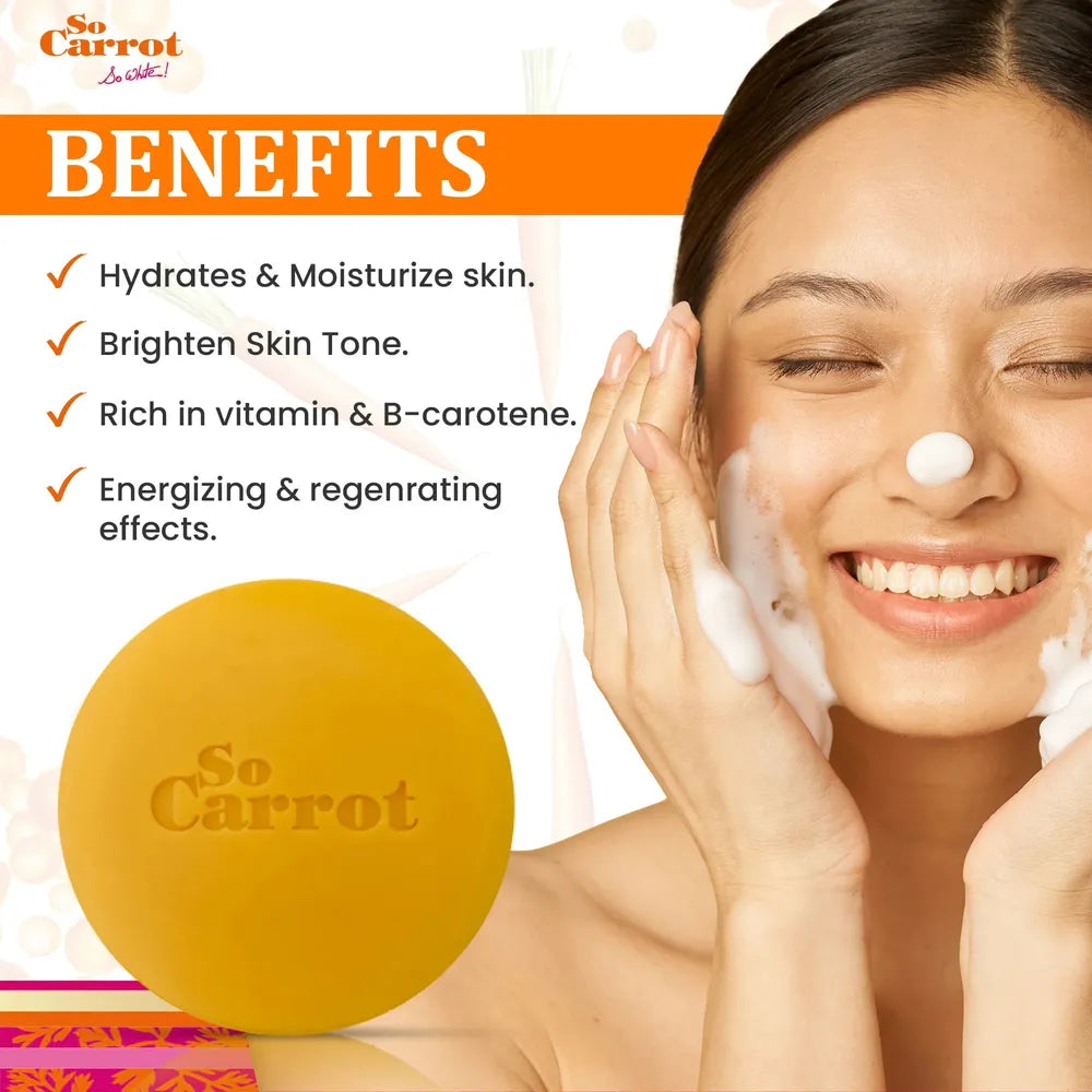 So Carrot Exfoliating Soap – 200g - Beauty Exchange Beauty Supply