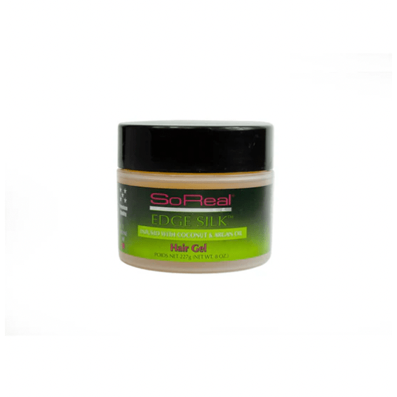 So Real Edge Silk Gel 4oz – Argan & Coconut - Beauty Exchange Beauty Supply