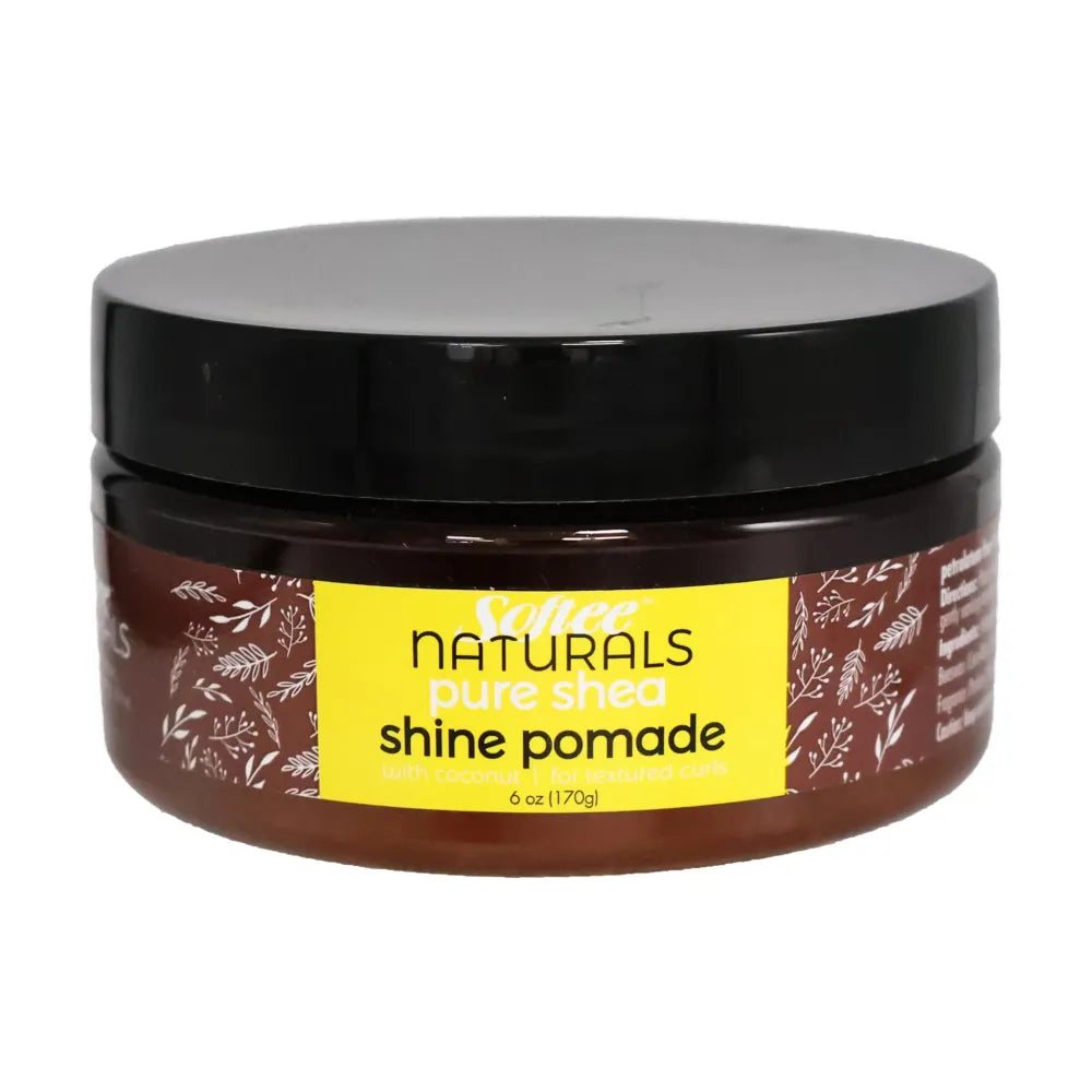 Softee Naturals Pure Shea Shine Pomade – 6oz - Beauty Exchange Beauty Supply