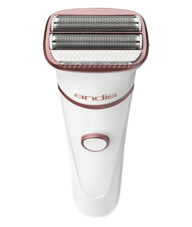 Andis Women's Lithium-Ion Wet & Dry Shaver – 6-Piece Kit