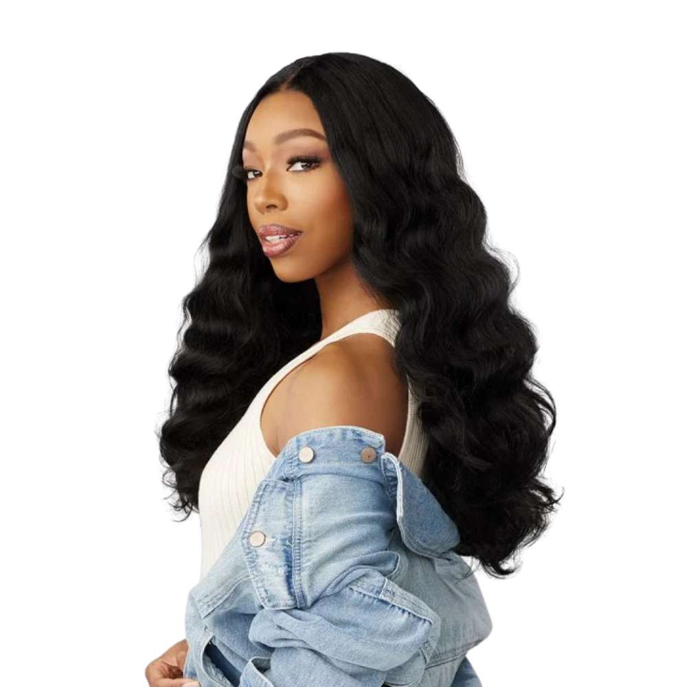 Sensationnel Curls Kinks & Co. HD Lace Y‑Part Wig – Kinky Loose Wand Curl 24″