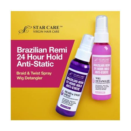 Star Care Detangler Spray – 24H Hold – 2 oz - Beauty Exchange Beauty Supply