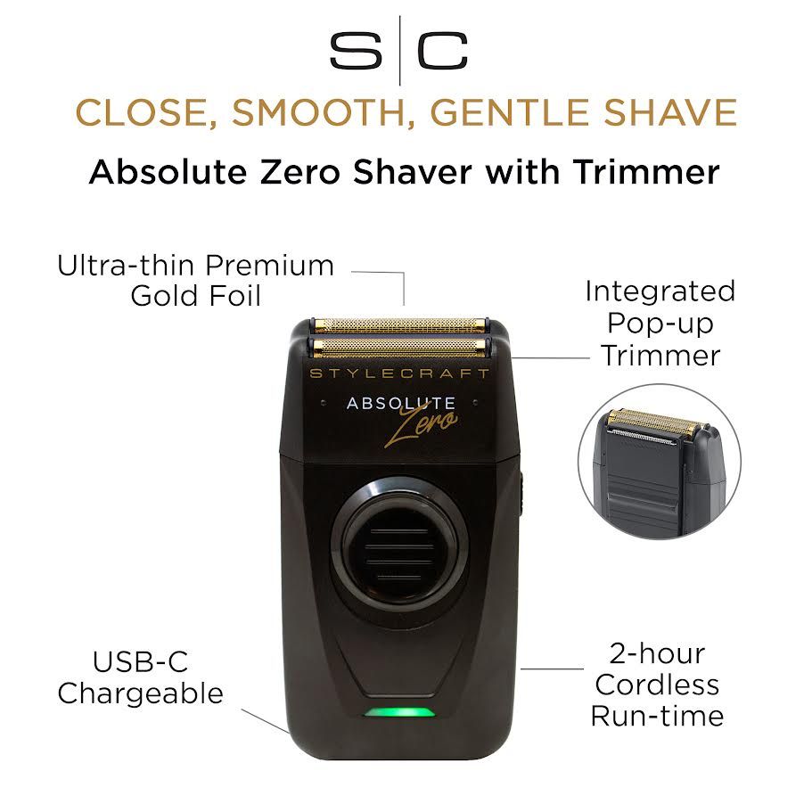 StyleCraft Absolute Zero Foil Shaver - Beauty Exchange Beauty Supply