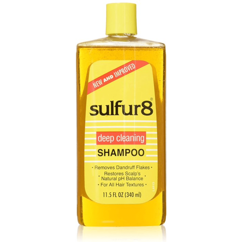 Sulfur8 Deep Cleaning Shampoo – Powerful Dandruff Relief & Scalp Detox – 11.5 oz - Beauty Exchange Beauty Supply