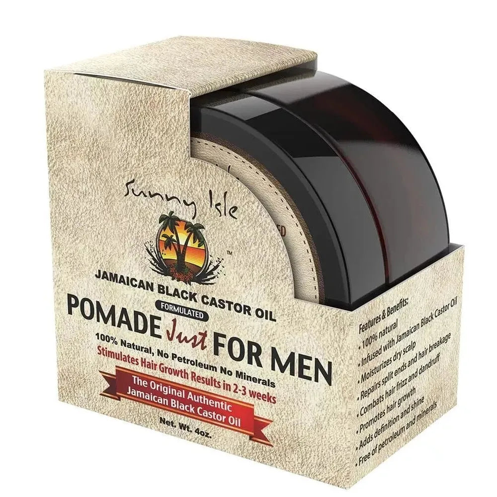 Sunny Isle Jamaican Black Castor Oil Pomade – 4 oz - Beauty Exchange Beauty Supply