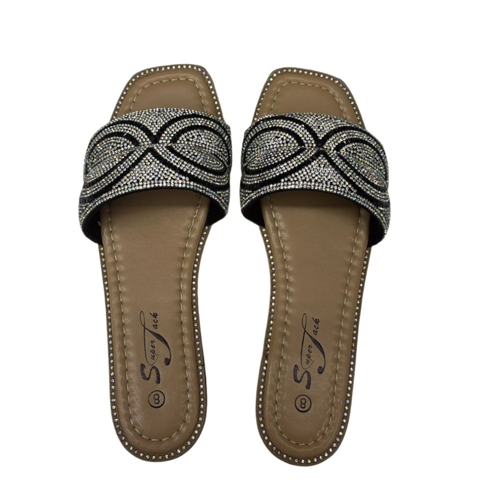 SuperJack Black Sandal – Style 2581 - Beauty Exchange Beauty Supply